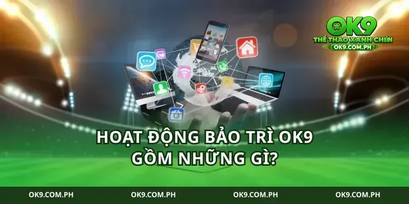 Hoạt Động Bảo Trì Ok9 Gồm Những Gì?