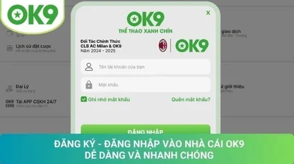 OK9 🎖️ Trang Chủ OK9.COM Chính Thức ⭐️ Ưu Đãi Nạp Đầu Hot 21 HƯỚNG DẪN ĐĂNG KÝ OK9 CHI TIẾT TỪNG BƯỚC (PC & MOBILE)
