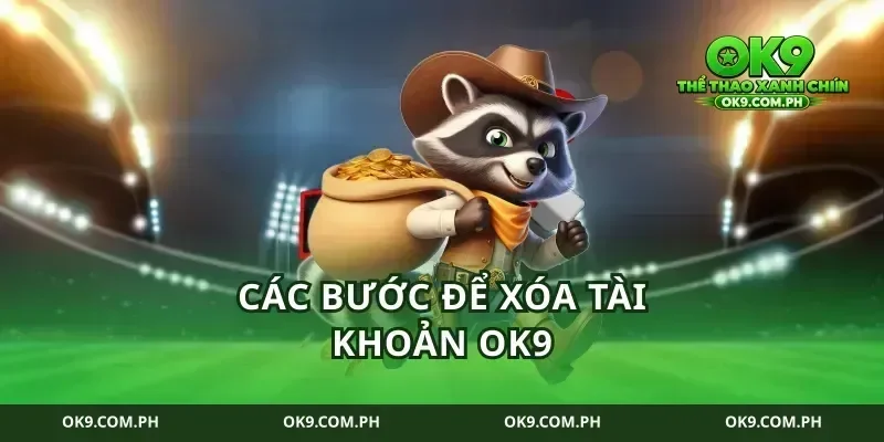 Các Bước Để Xóa Tài Khoản Ok9